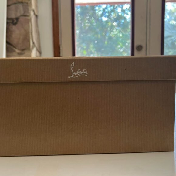 Christian Louboutin Mens Our Georges 2 Flat Black Suede Combat Lace Up Boot 44.5 - Picture 12 of 15